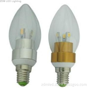 E14 3watt led candle bulb